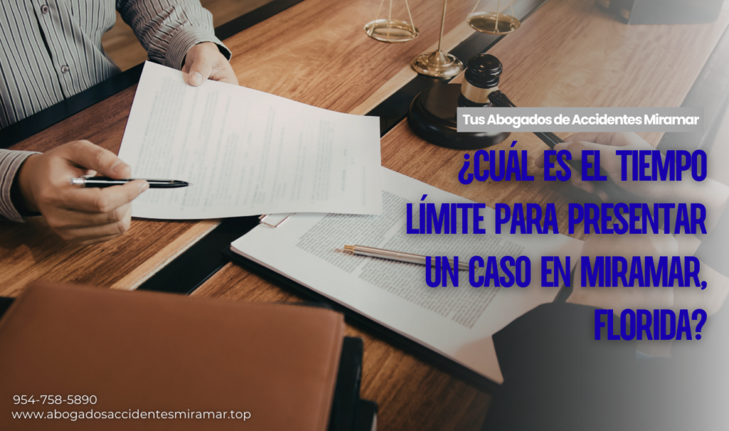 tiempo límite para presentar caso Miramar