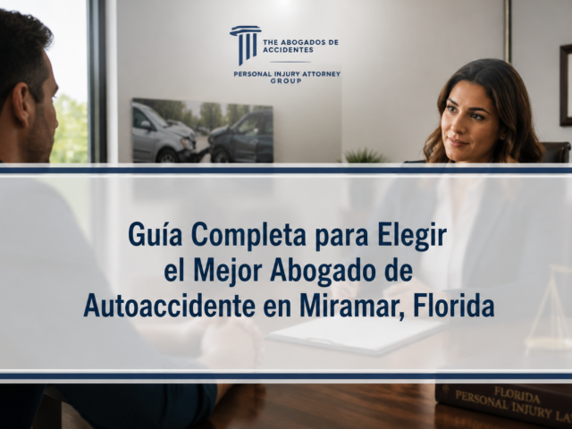 Guía Completa para Elegir el Mejor Abogado de Autoaccidente en Miramar, Florida